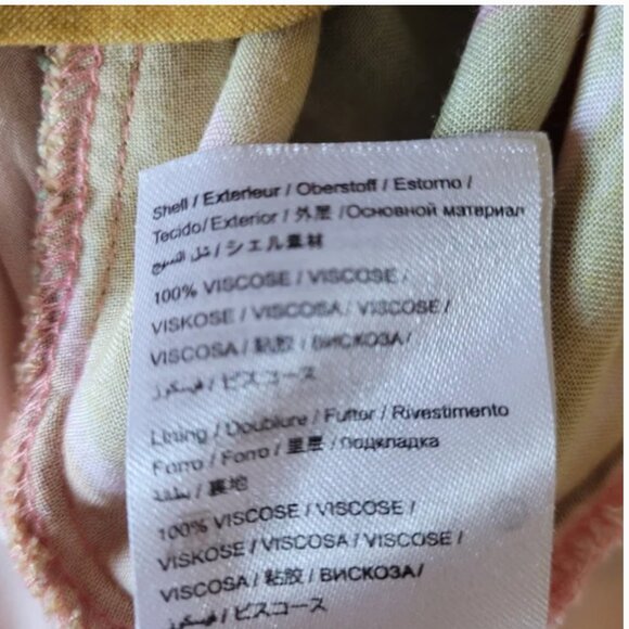 Farm Rio Tiger Tropical Print Wrap Maxi Dress size L - Picture 8 of 9